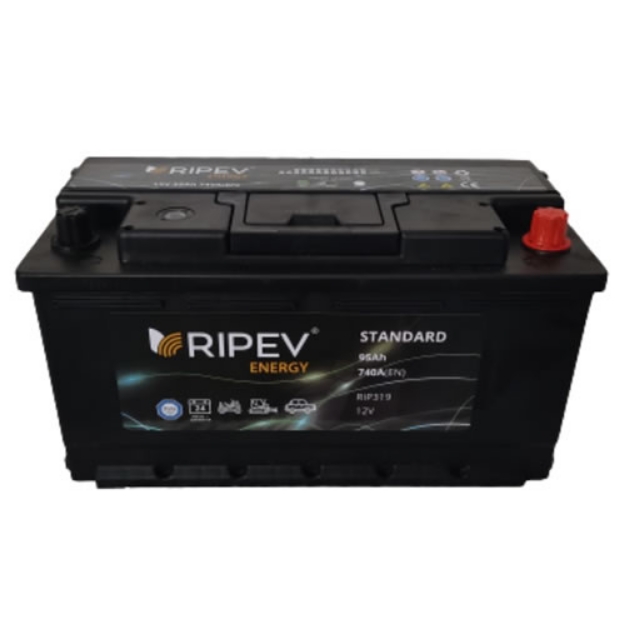 Imagem de BATERIA RIPEV ENERGY 95Ah (Positivo Direita)	