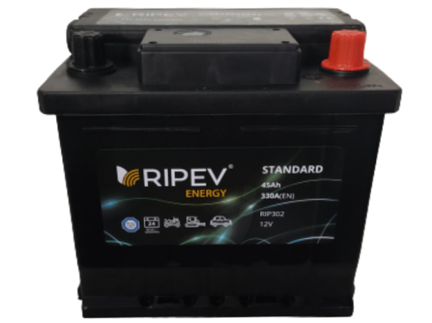 Imagem de BATERIA RIPEV ENERGY 45Ah (Positivo Direita)