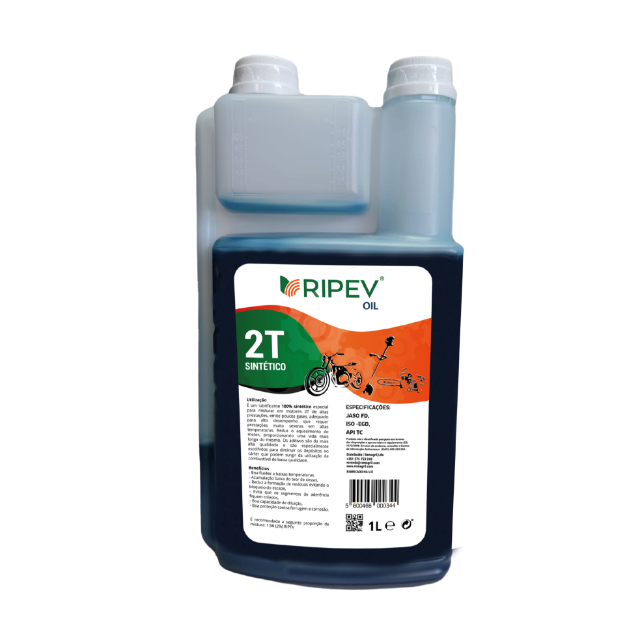 Imagem de RIPEV OIL 2T 100% SINTÉTICO  1 LT