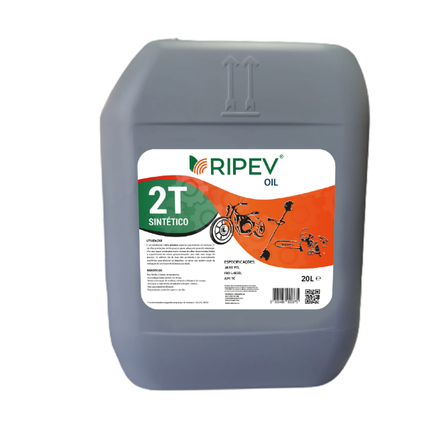 Imagem de RIPEV OIL 2T 100% SINTÉTICO 20 LT