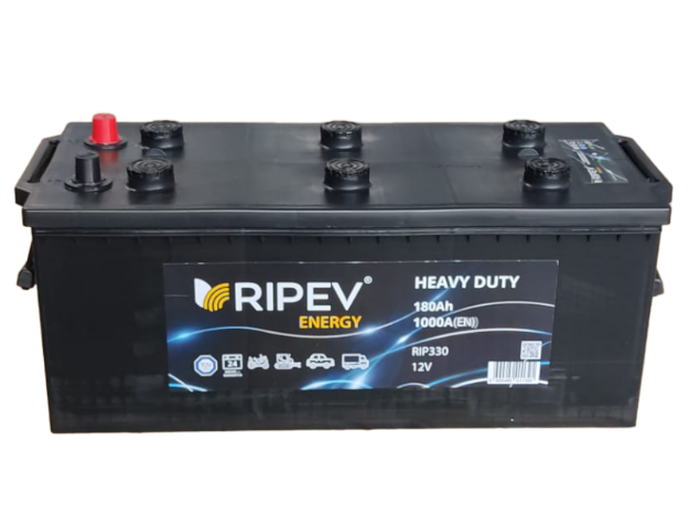 Imagem de Bateria Heavy Duty RIPEV - 180Ah Positivo à Esquerda