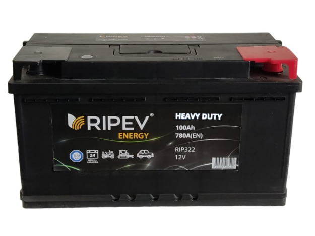 Imagen de Batería Heavy Duty RIPEV - 100Ah Positivo Derecho