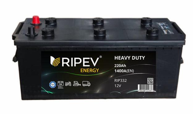Imagen de Batería Heavy Duty RIPEV - 220Ah Positivo Izquierdo