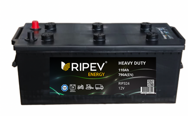 Imagen de Batería Heavy Duty RIPEV - 110Ah Positivo Derecho