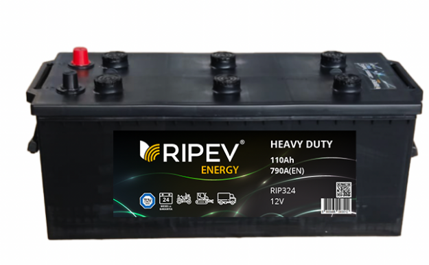 Imagem de BATERIA RIPEV ENERGY HEAVY DUTY 110D 