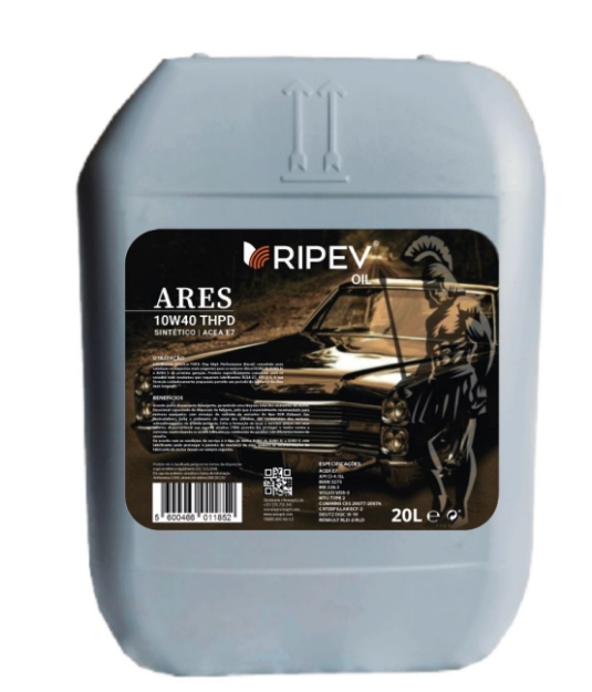 Picture of RIPEV OIL ARES 10W40 E7 SINTÉTICO 20 LT