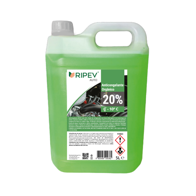 Imagem de Anticongelante Orgânico 20% 5 LT Verde