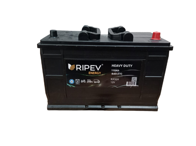 Imagem de Bateria Heavy Duty RIPEV - 110Ah Positivo à Direita